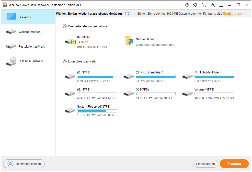 MiniTool Power Data Recovery