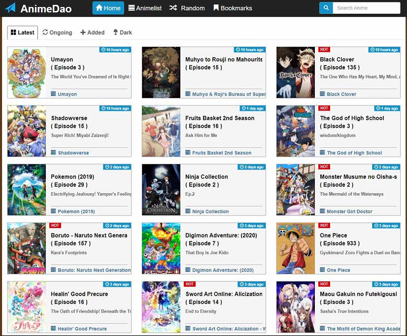 AnimeDao
