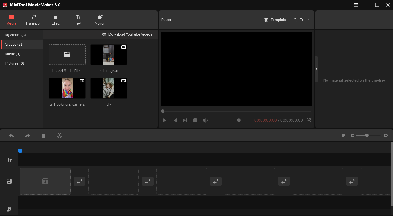 MiniTool MovieMaker