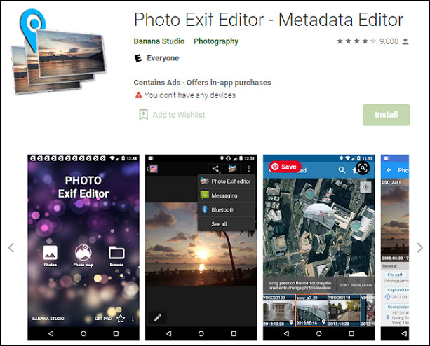 Photo Exif Editor
