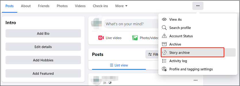choose Story archive