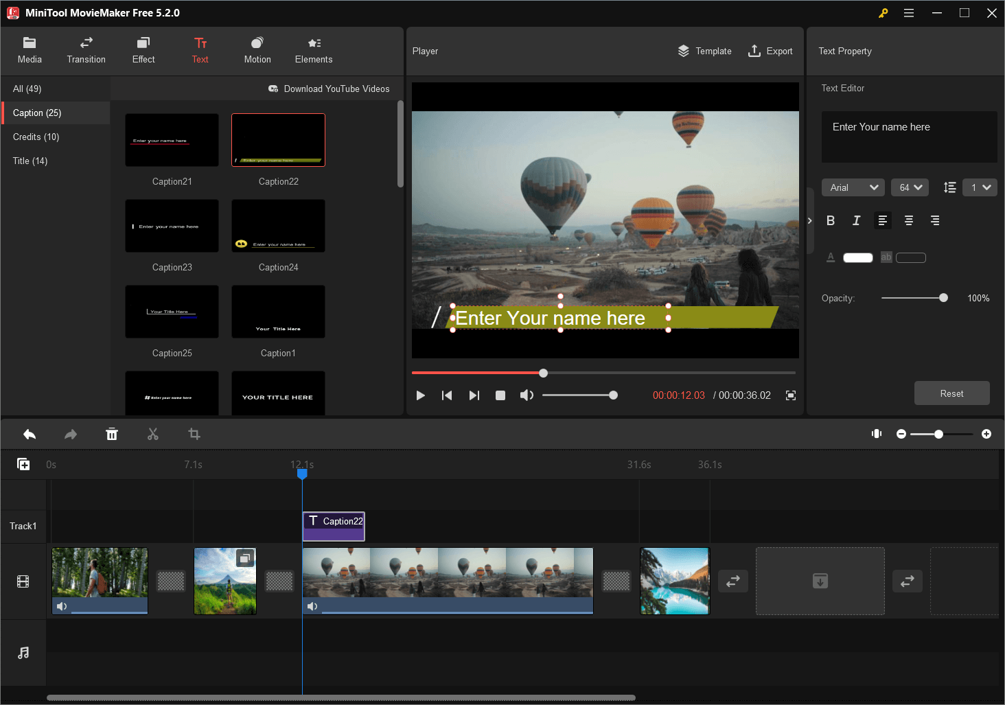 MiniTool MovieMaker
