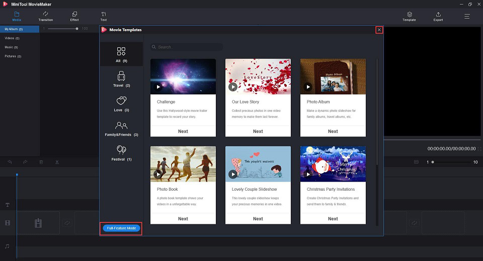 entrar na interface principal