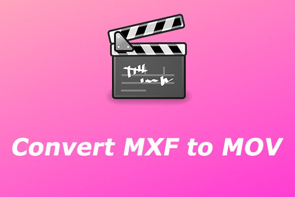 品質を損なうことなくMXFをMOVに変換する方法