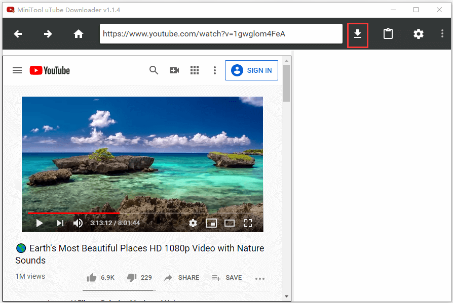 MiniTool uTube Downloader
