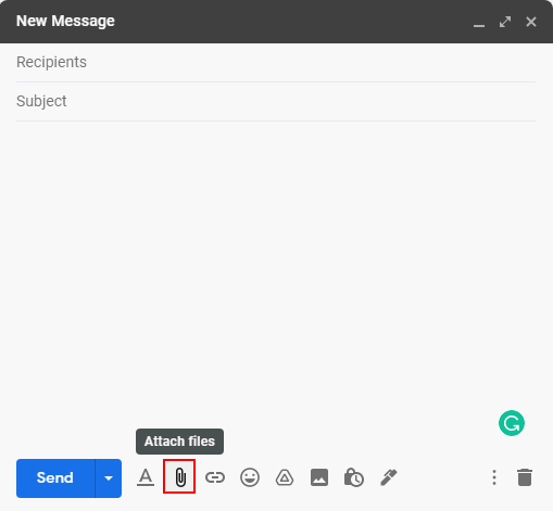 Attach files