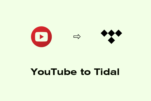 YouTubeからTidalにプレイリストを転送する方法