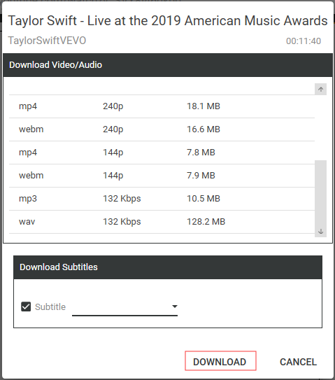 converter URL para MP3 com o MiniTool uTube Downloader