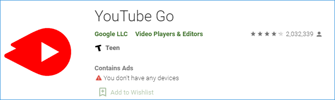 YouTube Go